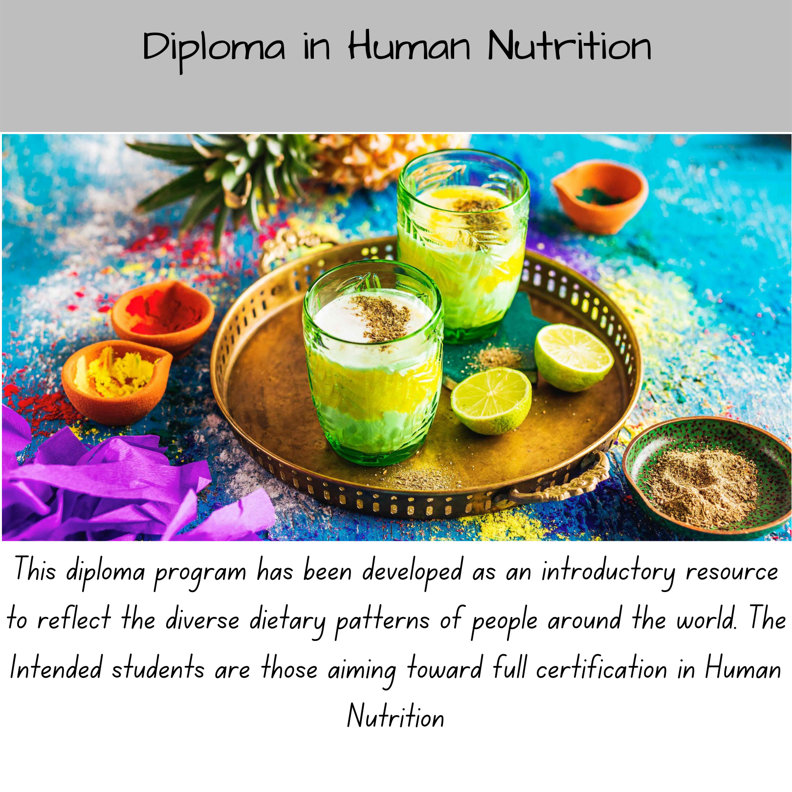 Human Nutrition Diploma